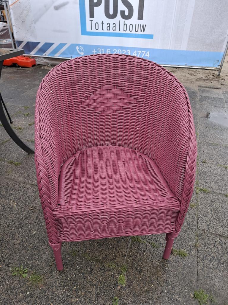 Gratis rotan stoeltje, Tuin en Terras, Tuinstoelen, Ophalen of Verzenden, Zo goed als nieuw