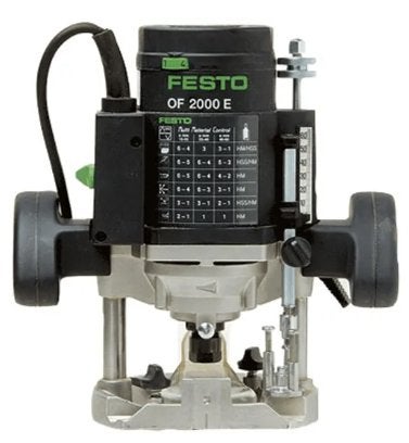 Festo OF 2000 E 2000W professionele bovenfrees, Gebruikt, Ophalen of Verzenden, Bovenfrees, Festool