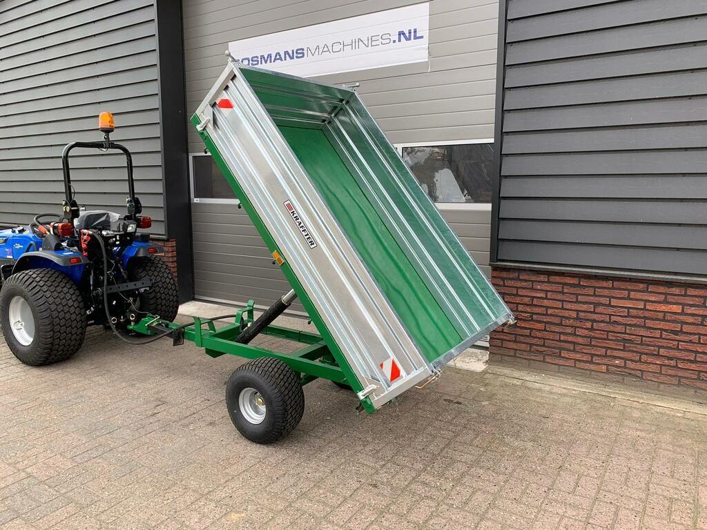 Kraffter 1.5 T kipper voor minitractor NIEUW, Zakelijke goederen, Agrarisch | Werktuigen, Overige, Overige typen