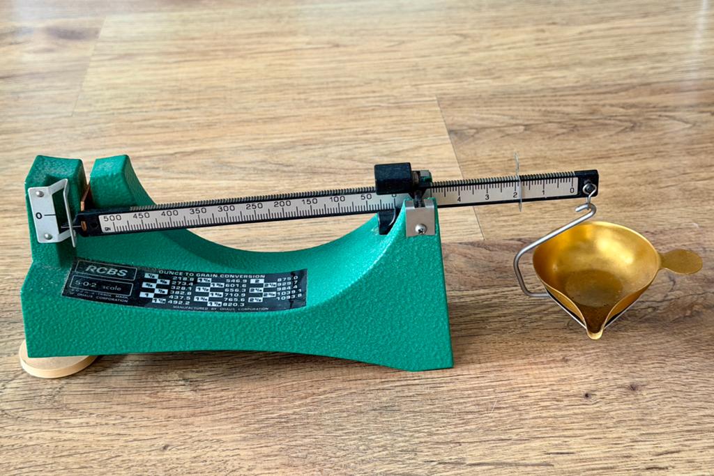 Herlaad weegschaal RCBS model 502, Sport en Fitness, Ophalen, Gebruikt