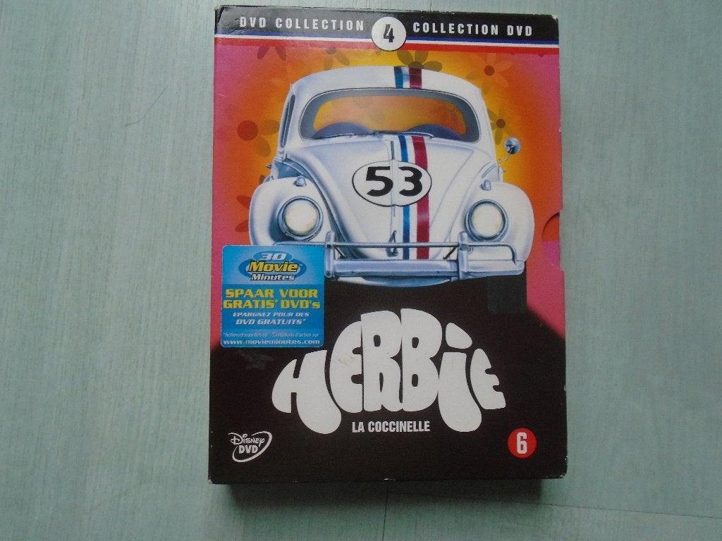 herbie 4 films, Alle leeftijden, Ophalen of Verzenden, Zo goed als nieuw