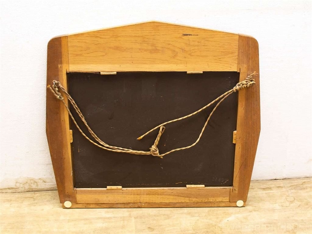 vintage wandspiegel 25405, Huis en Inrichting, Minder dan 50 cm, Gebruikt, Ophalen of Verzenden, Minder dan 100 cm