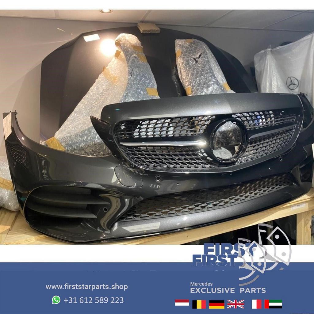 W205 C205 FACELIFT C43 AMG VOORKOP Mercedes C Klasse FRONT 2, Auto-onderdelen, Carrosserie en Plaatwerk, Gebruikt, -, Voor, Ophalen of Verzenden