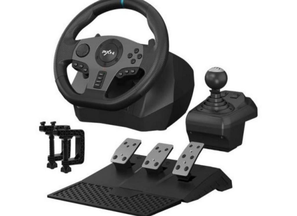 PXN V9 Multi-platform Racestuur met Pedalen en Shifter, Spelcomputers en Games, Games | Overige, Zo goed als nieuw, Racen en Vliegen
