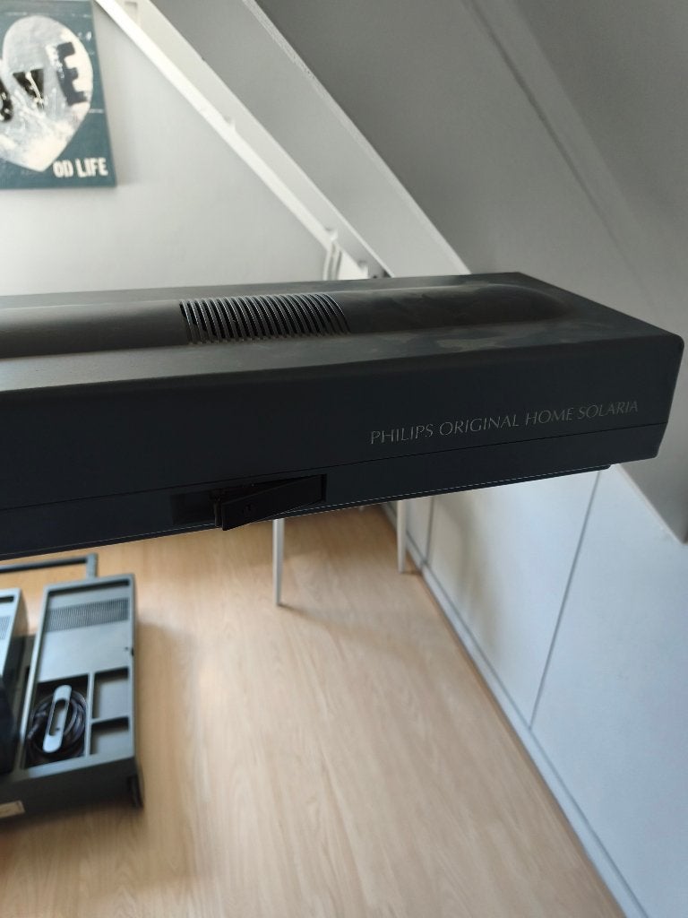 Phillips solarium gratis af te halen, Ophalen, Gebruikt, Zonnebank enkelzijdig, Minder dan 10 lampen