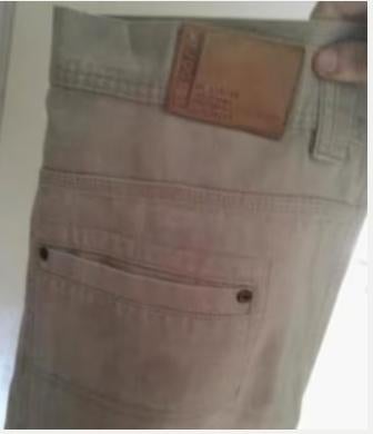 WE Dikke Chino jeans Pantalon Broek Beige zand 52 W36 L34, Kleding | Heren, Broeken en Pantalons, Maat 52/54 (L), WE, Verzenden