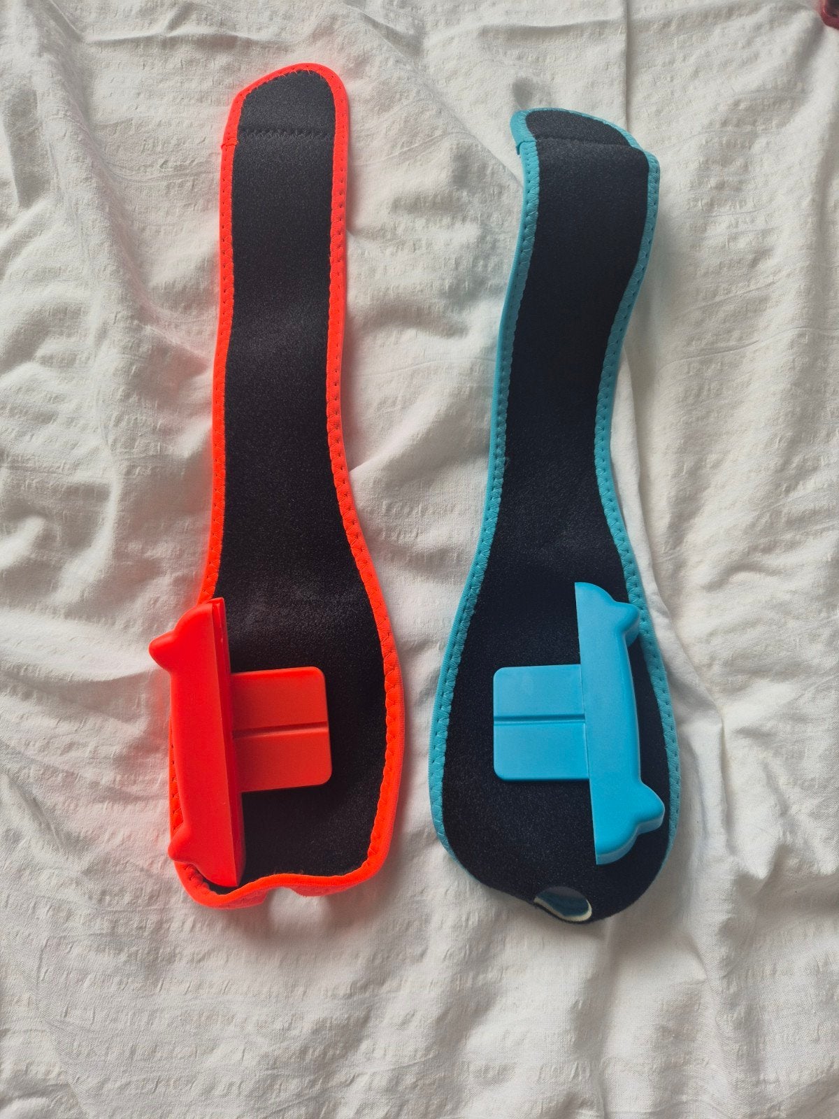 Nintendo Switch Joy-Con Polsbandjes (Rood & Blauw), Ophalen of Verzenden, Zo goed als nieuw, Zonder controller, Switch Original