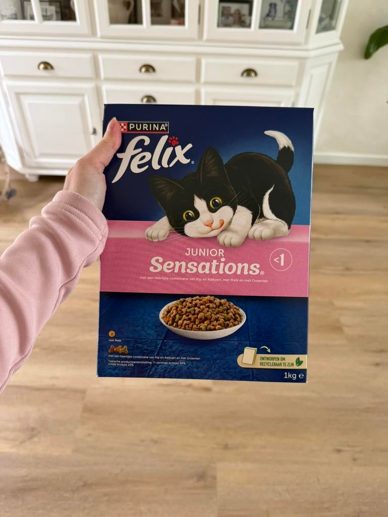 Felix junior sensations, Dieren en Toebehoren, Dierenvoeding, Ophalen, Kat
