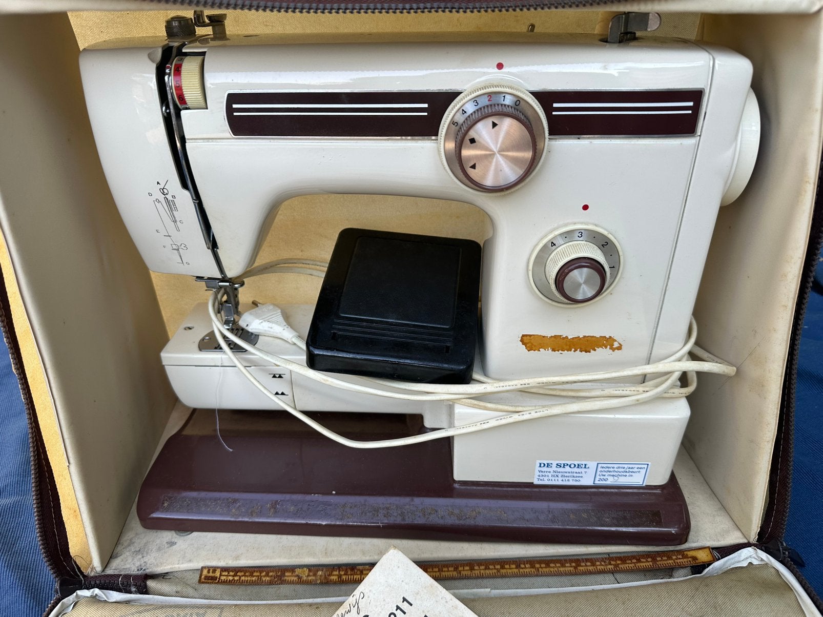 Naaimachine Victoria, Ophalen of Verzenden, Zo goed als nieuw, Naaimachine, Overige merken