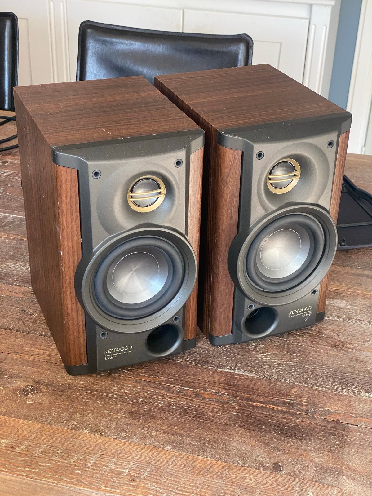 Kenwood LS-SE7  luidsprekers, Overige merken, Gebruikt, Ophalen of Verzenden, Basreflex