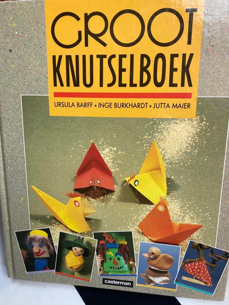 Kinderknutselboek , met plaatjes, Ophalen of Verzenden, Zo goed als nieuw, Overige onderwerpen