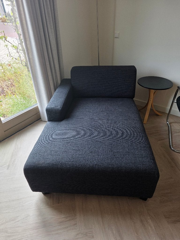 Chaise longue, Eenpersoons, 125 tot 150 cm, Ophalen of Verzenden, Zo goed als nieuw