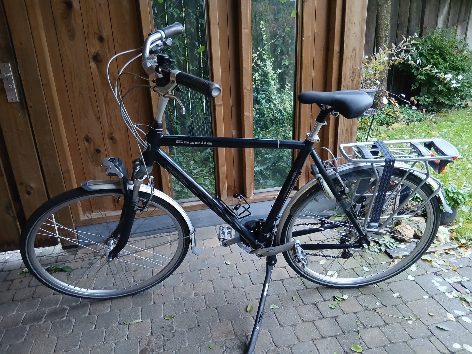 Gazelle Fuente V-24 herenfiets, Ophalen, Velgrem, Versnellingen, Zo goed als nieuw