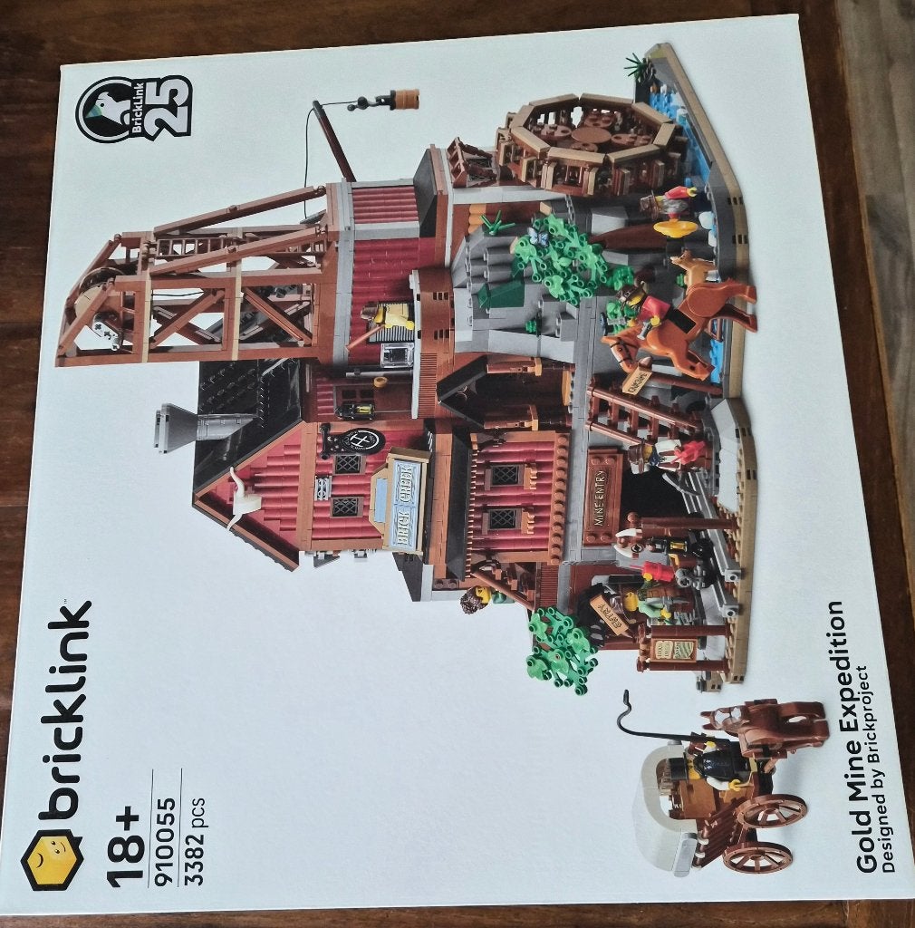LEGO Bricklink 910055 Gold Mine Expedition, Lego, Nieuw, Ophalen of Verzenden, Compleet