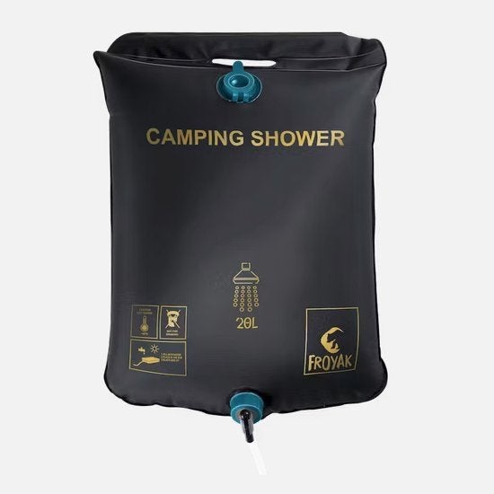 Froyak Camping Douche 20L - Draagbare Zonnedouche, Caravans en Kamperen, Nieuw, Ophalen of Verzenden, Froyak, No data