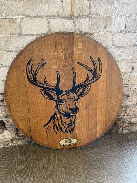 Gelaserd Whisky- Wijndeksel - Wandschild- Cadeau Idee !!, Ophalen