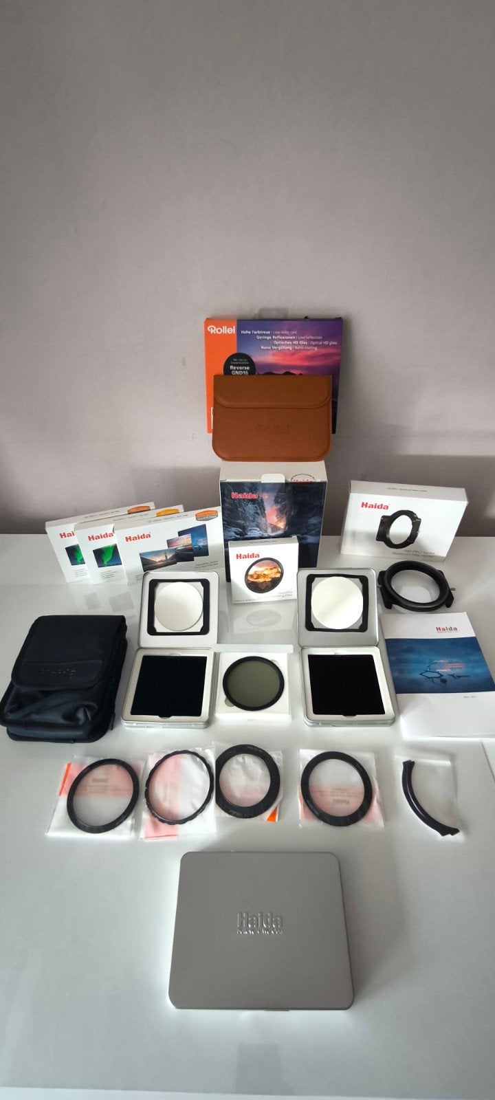 Ultieme 100mm Filtersysteem Set - Haida Enthusiast Kit + Rol, Ophalen of Verzenden, Zo goed als nieuw, 80 mm of meer, Overige typen