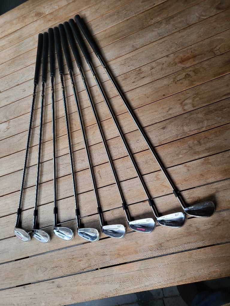 Mizuno MP-32 gesmede ijzerset 3–PW | 8 clubs | Dynamic Gold, Ophalen, Gebruikt, Set, Mizuno
