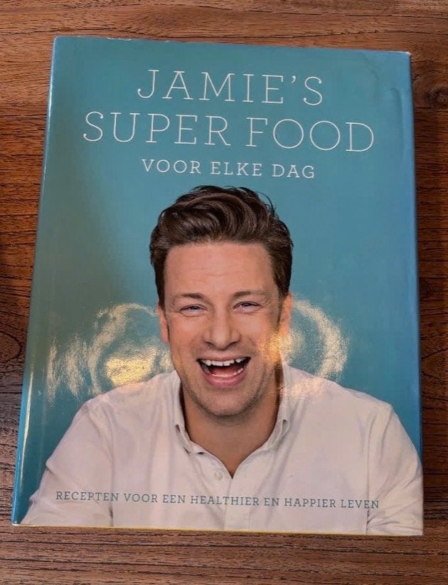 SuperFood voor elke dag Jamie Oliver, Ophalen of Verzenden, Zo goed als nieuw, Overige gebieden