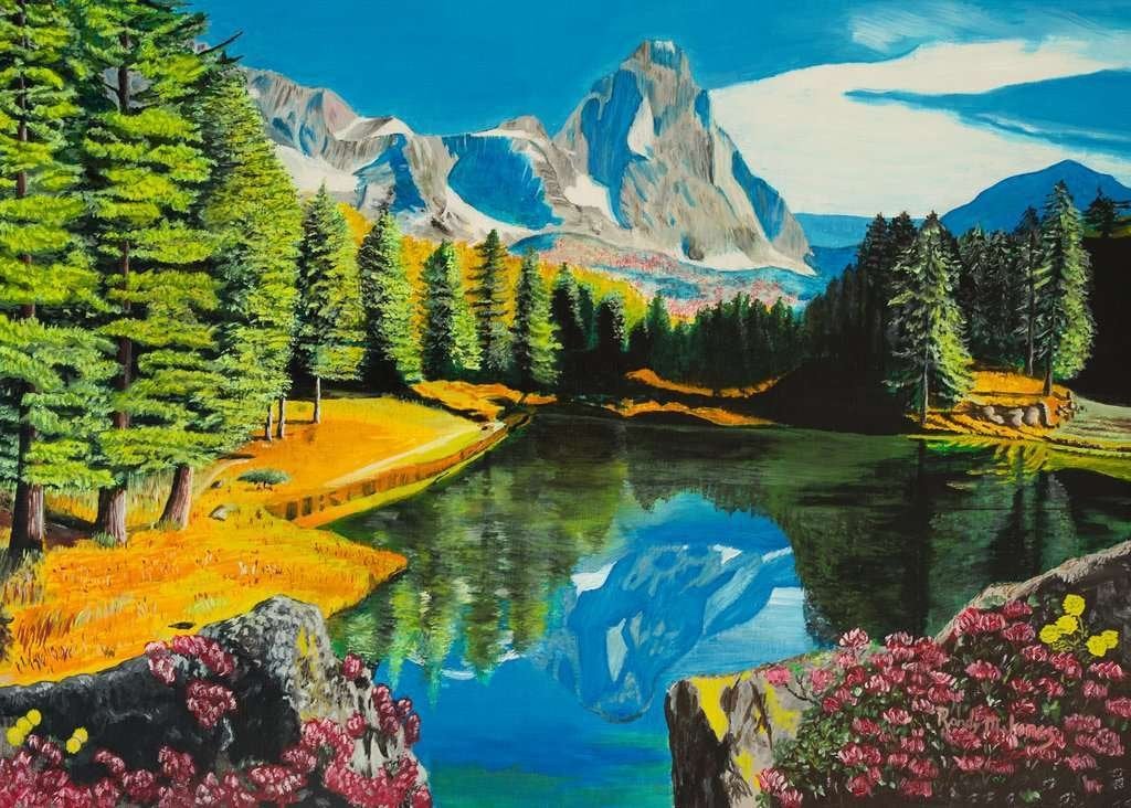 Ravensburger legpuzzel nieuw 300 XXL Rocky Mountains, Hobby en Vrije tijd, Ophalen of Verzenden, Minder dan 500 stukjes, Nieuw