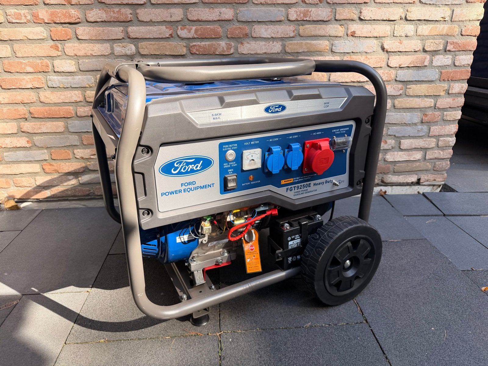 Ford FGT9250E Benzine Generator - nieuw!!, Doe-het-zelf en Verbouw, Elektrisch startend, Benzine, Ophalen of Verzenden, Zo goed als nieuw