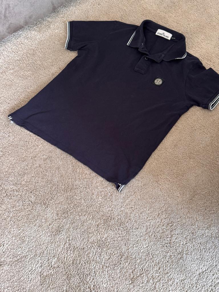 Stone Island Polo Shirt Maat M - Zo goed als nieuw, Kleding | Heren, Ophalen of Verzenden, Zo goed als nieuw, Maat 48/50 (M), Blauw