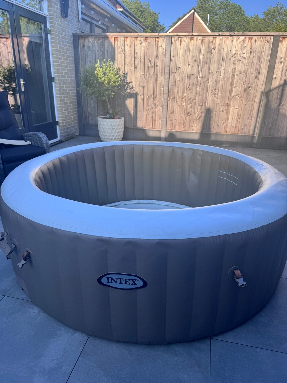 Intex pure spa 4 personen, Ophalen, Gebruikt