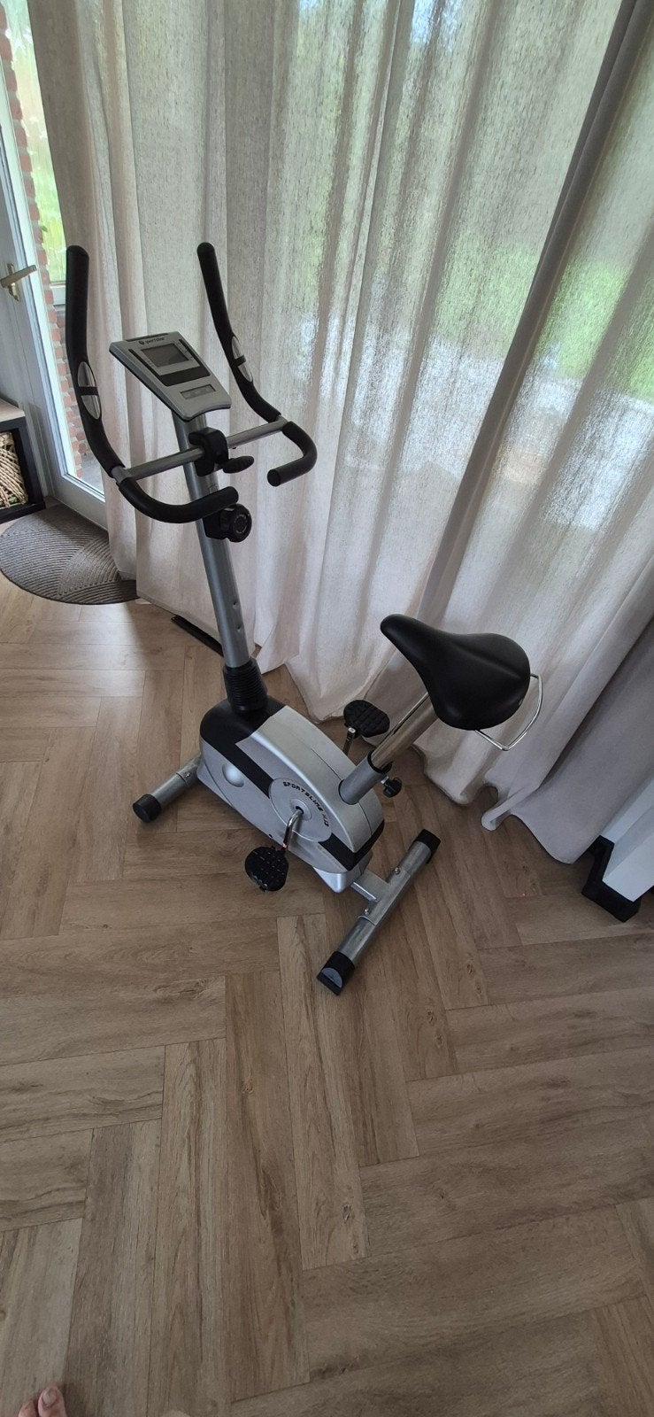 Hometrainer Sportline, Ophalen, Gebruikt, Metaal, Benen