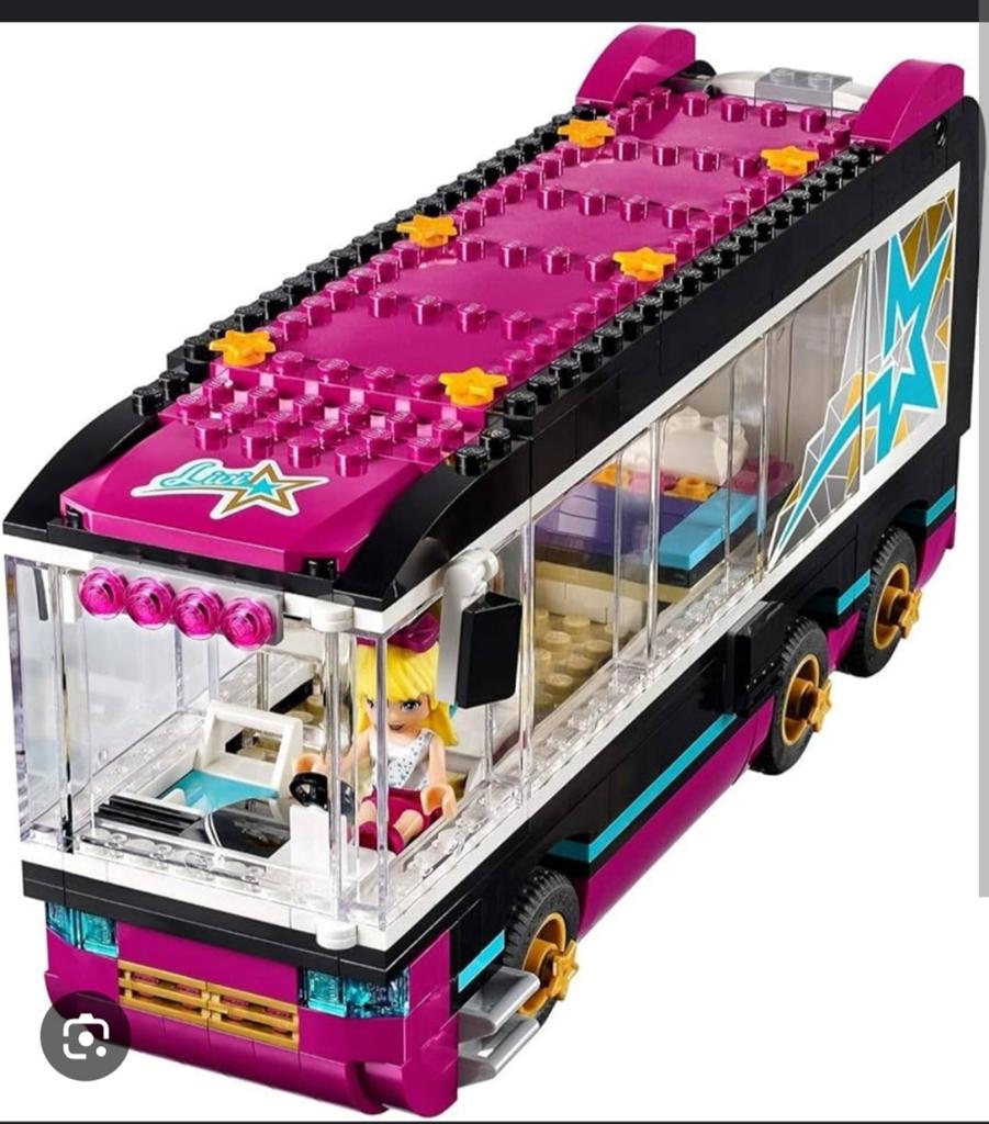 Lego Friends Popster Tourbus 41106, Ophalen, Gebruikt, Lego, Friends
