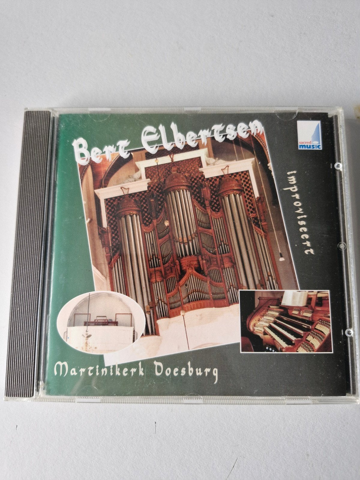 Bert Elbertsen improviseert in de Martinikerk Doesburg CD, Inclusief boekje, Overige typen, Ophalen of Verzenden, Zo goed als nieuw