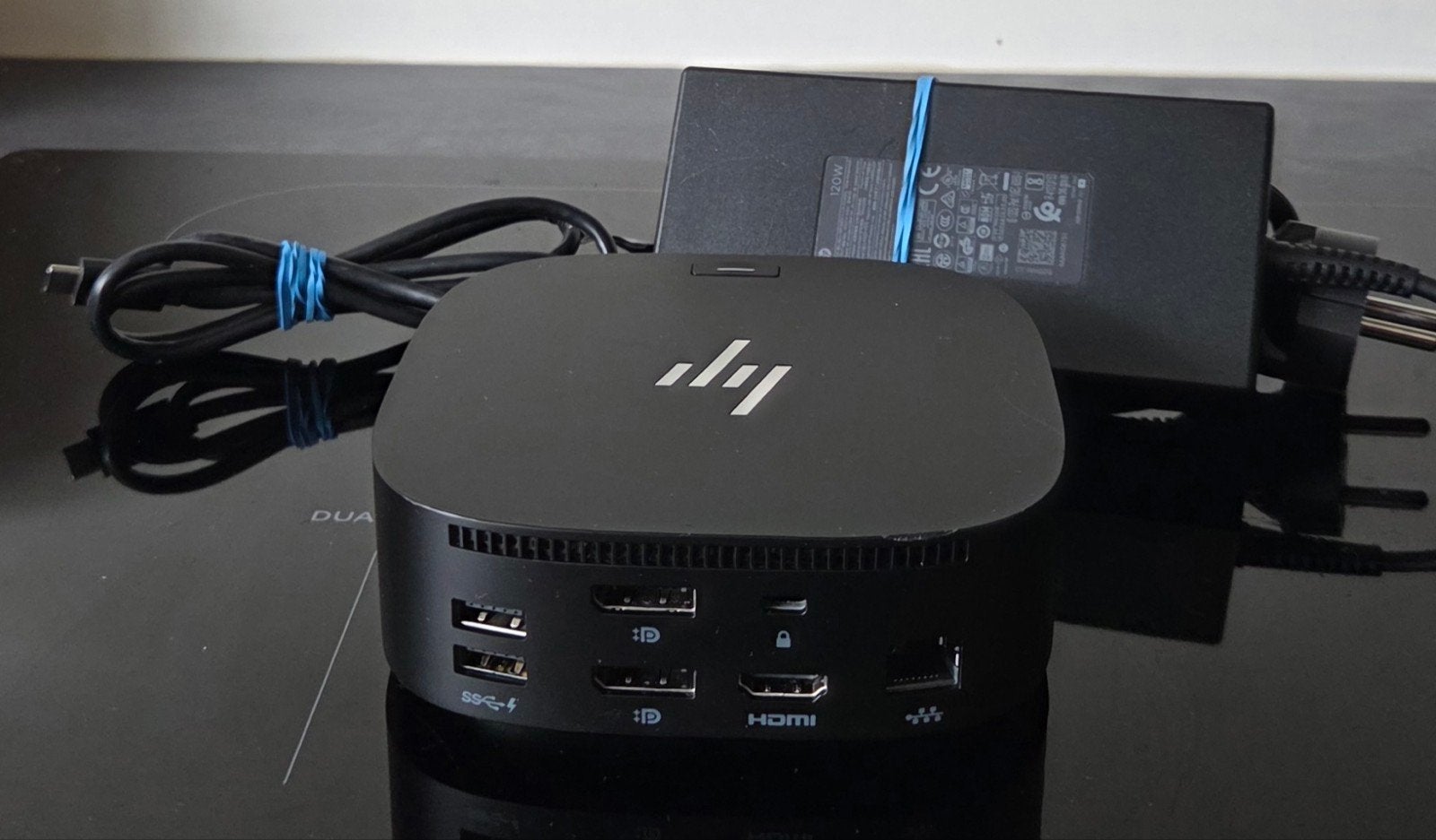 HP USB-C Docking G5 met 120W adapter, G5 usb c, Hp, Hp, Refurbished