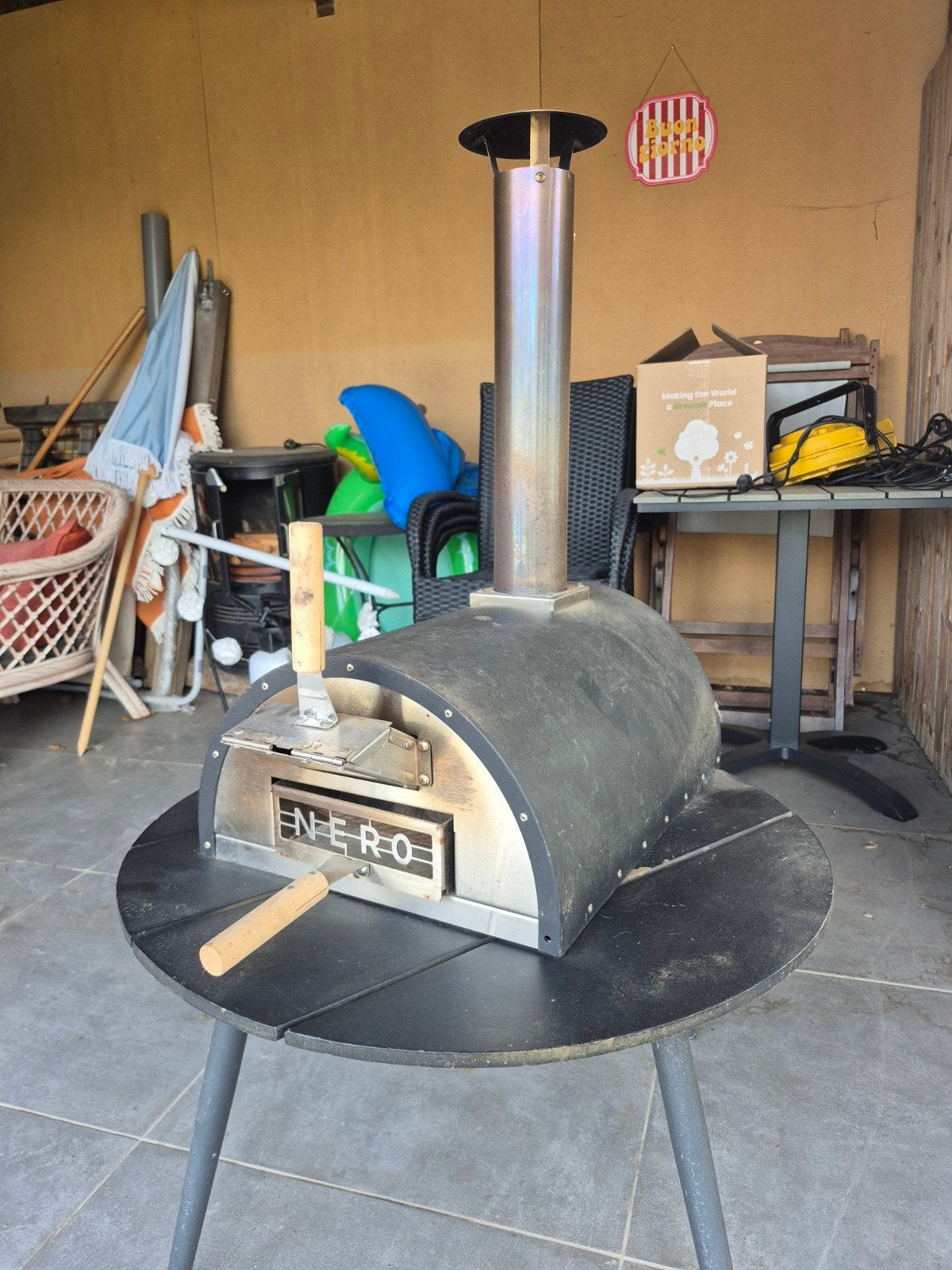 Nero Pizzaoven - nauwlijks gebruikt en in bijna nieuwstaat, Ophalen, Gebruikt, Nero