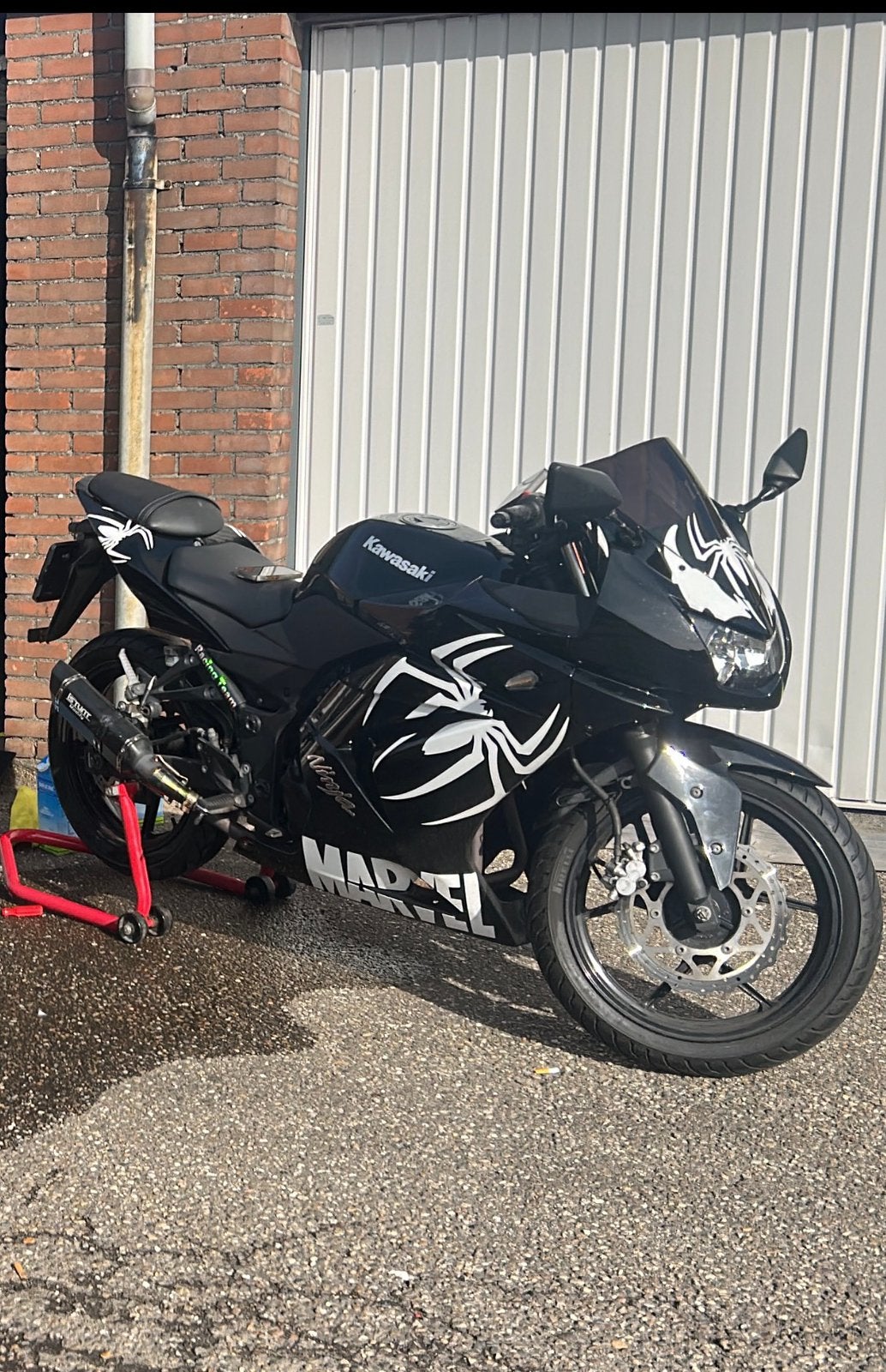 Kawasaki Ninja 250r 2008, Ophalen, Gebruikt