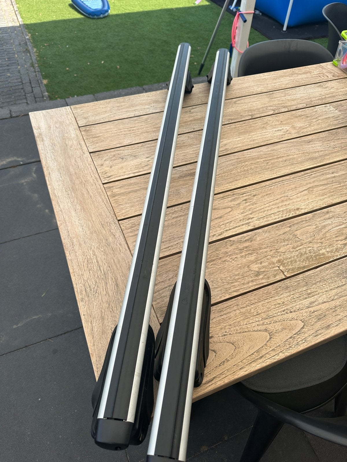 Hapro Cronos 125 ALU dakdragers (Inclusief 4 sleutels), Auto diversen, Dakdragers, Gebruikt, Ophalen
