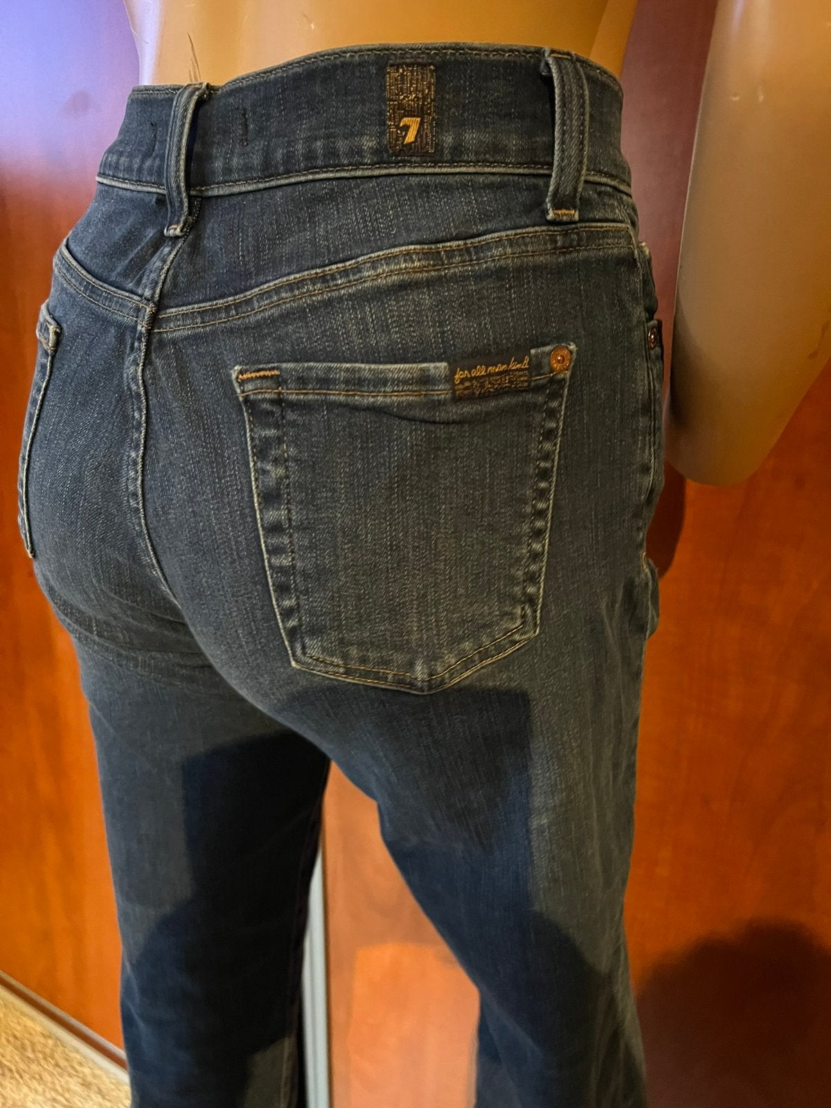 7FOR ALL MANKIND jeans maat 25 origineel ZGAN, Kleding | Dames, G, G, Blauw, Ophalen of Verzenden