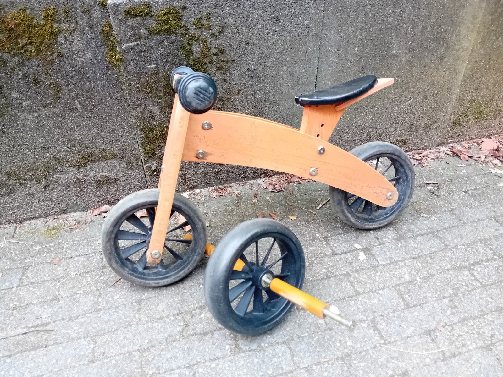Loopfiets, Ophalen, Gebruikt