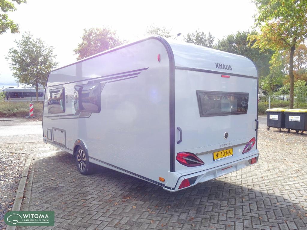 Knaus Sudwind Black Selection 540 FDK 2de pinksterdag open h, Caravans en Kamperen, Overige typen, Bedrijf, Schokbreker, 6 tot 7 meter