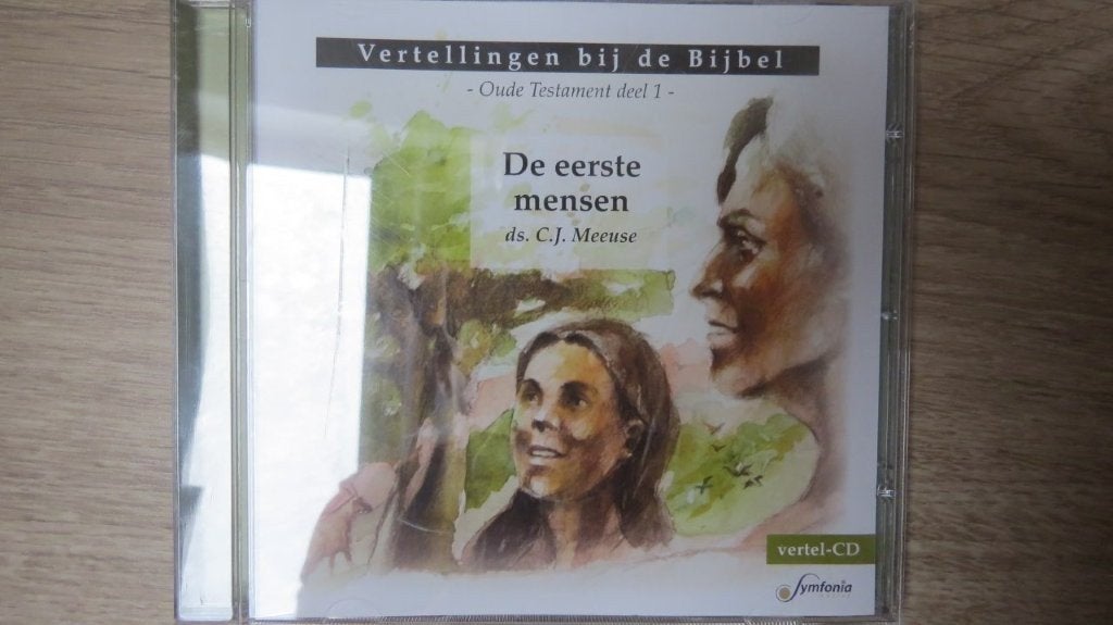 Cd: Vertellingen bij de Bijbel, De eerste mensen, CJ Meeuse, Ophalen of Verzenden, Zo goed als nieuw, Gospel