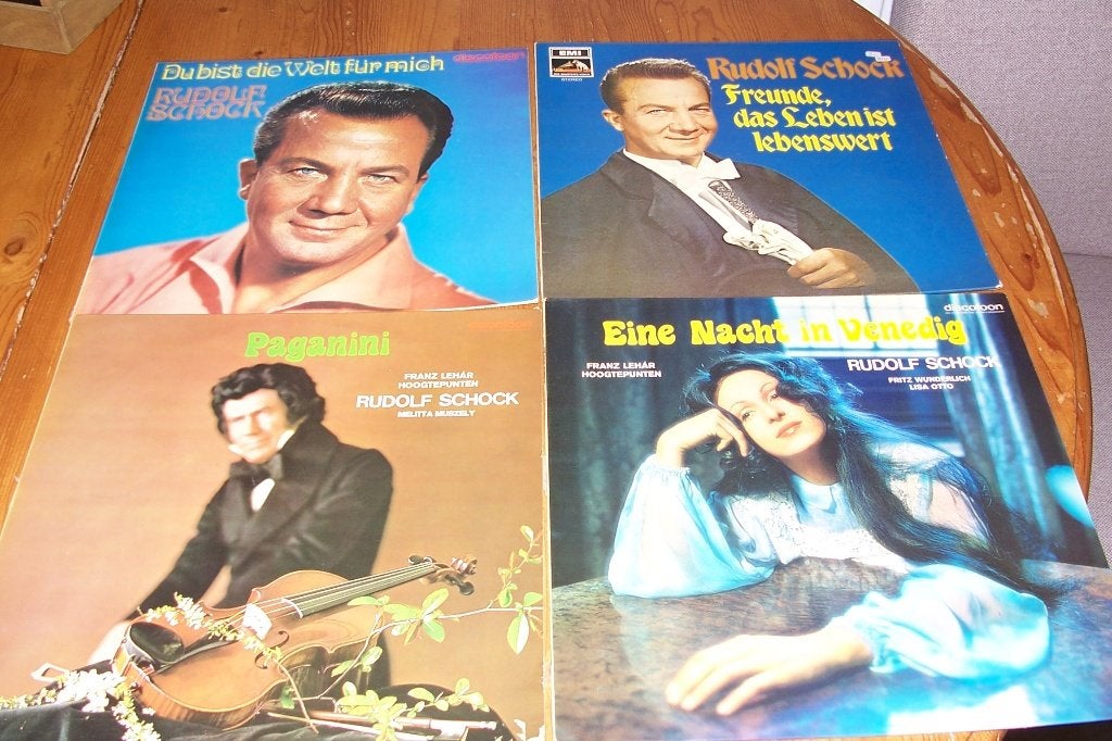 RUDOLF SCHOCK VERZAMELING VAN 14 LP'S, Cd's en Dvd's, Vinyl | Klassiek, LP, Ophalen of Verzenden, Kamermuziek, Gebruikt