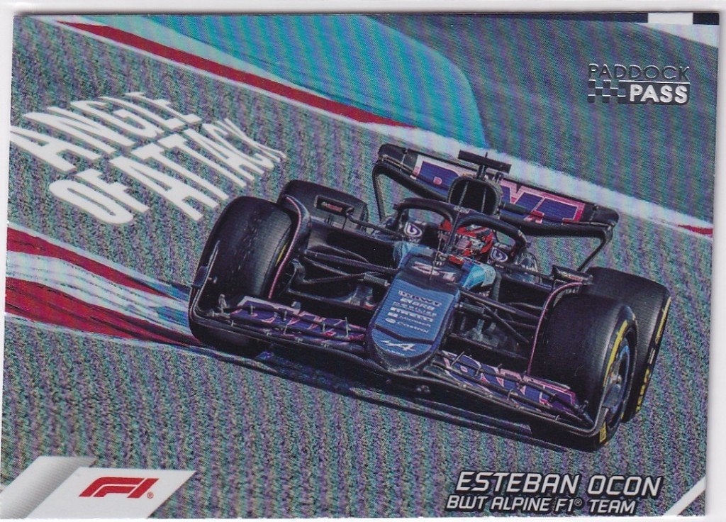 Esteban Ocon Angle Of Attack Refractor #AA-9, Verzenden, Nieuw, Formule 1