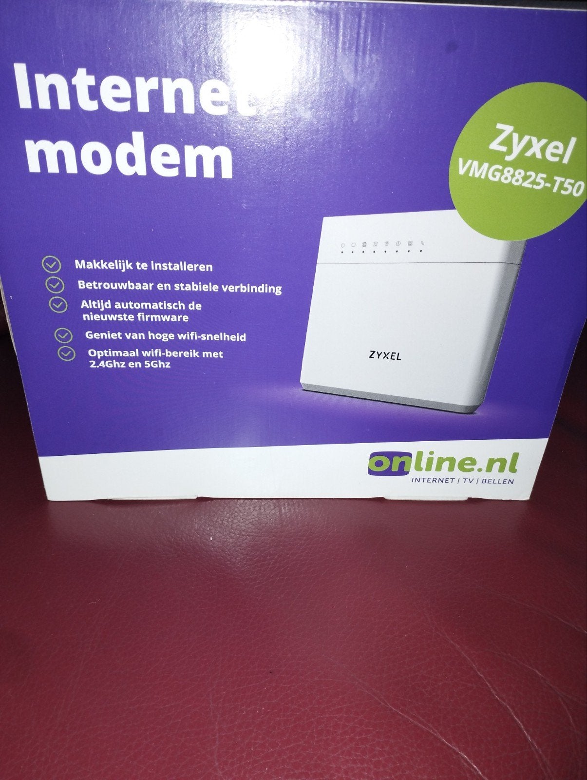 nieuwe internet modem, Computers en Software, Ophalen, Nieuw, Zyxel