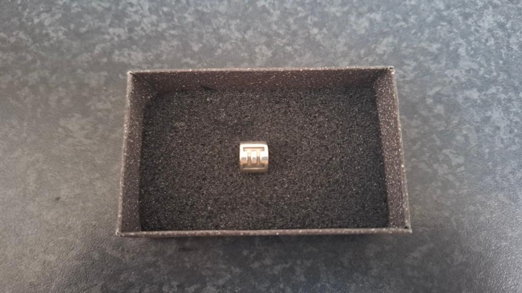 Pandora bedel sterrenbeeld Tweeling zilver, Gebruikt, Pandora, Ophalen of Verzenden, 1 bedel