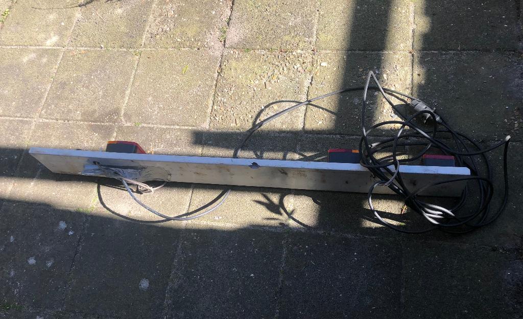Verlichtingsbalk aanhangwagen aanhanger e.d., Ophalen of Verzenden, Gebruikt