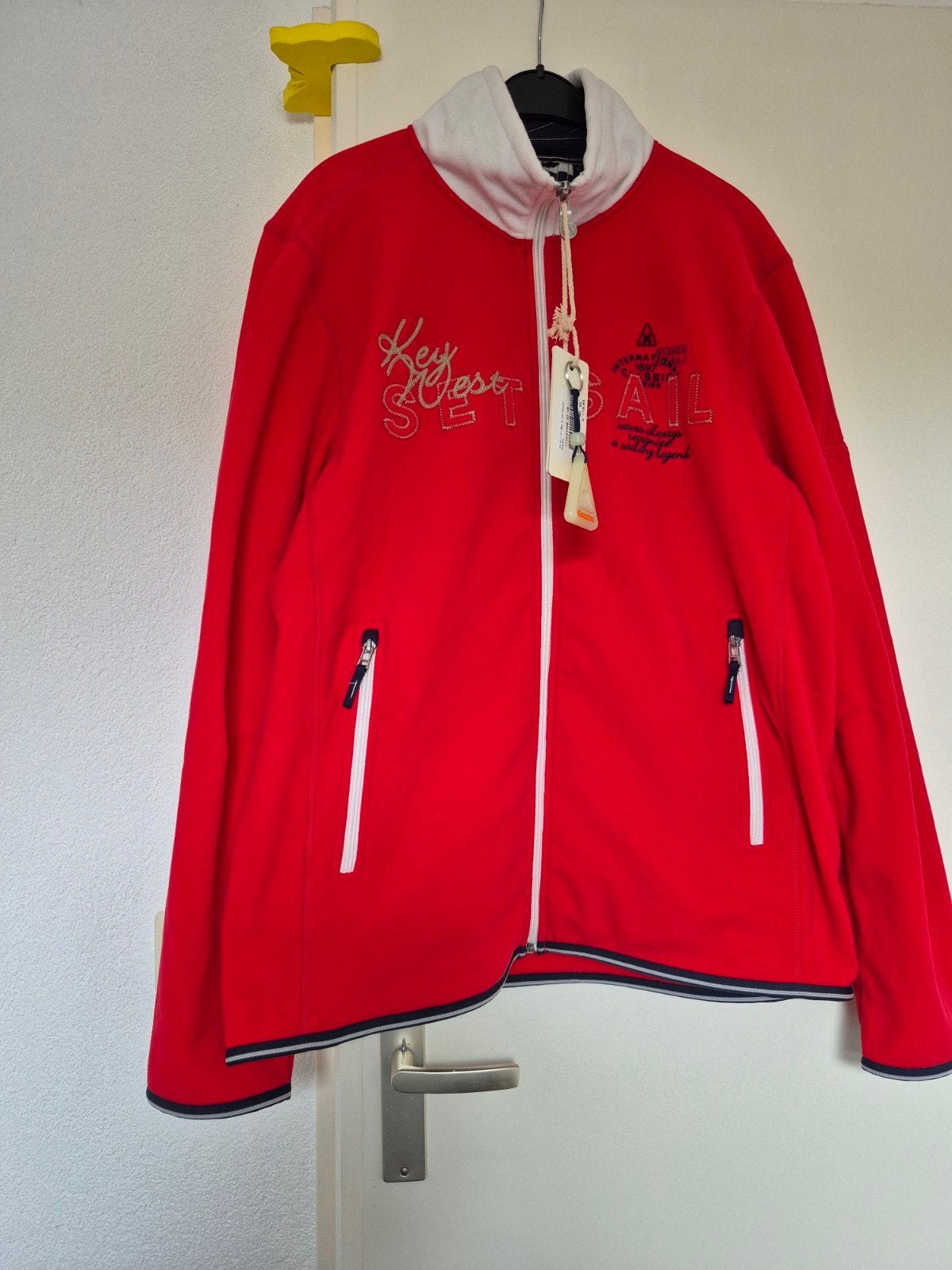 HEREN FLEECE VEST MAAT XL GAASTRA NIEUW, Ophalen, Nieuw, Maat 56/58 (XL), Rood