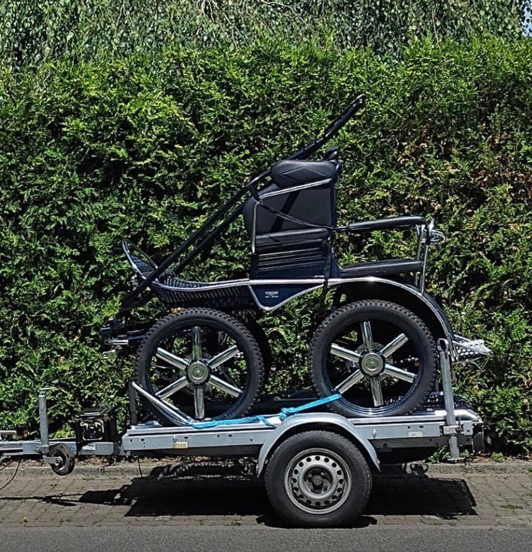 Verkocht, Dieren en Toebehoren, Rijtuigen en Koetsen, Gebruikt, Marathonwagen