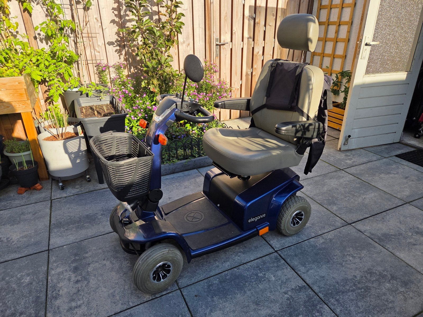 Scootmobiel 4-wiels Pride Elegance 4 Blauw, Ophalen