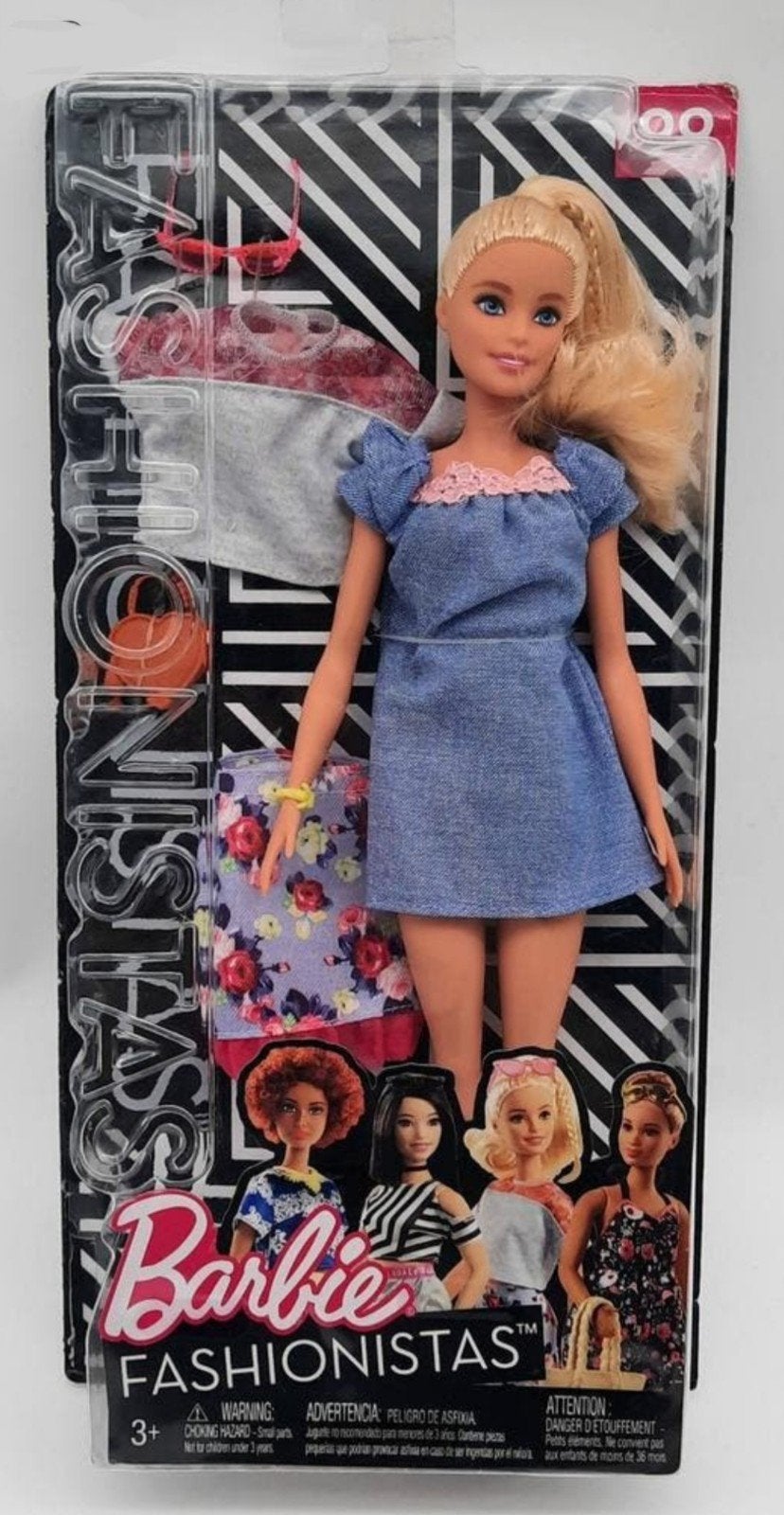 Barbie Fry79 Fashionistas #99 NIEUW, Ophalen of Verzenden, Nieuw, Barbie