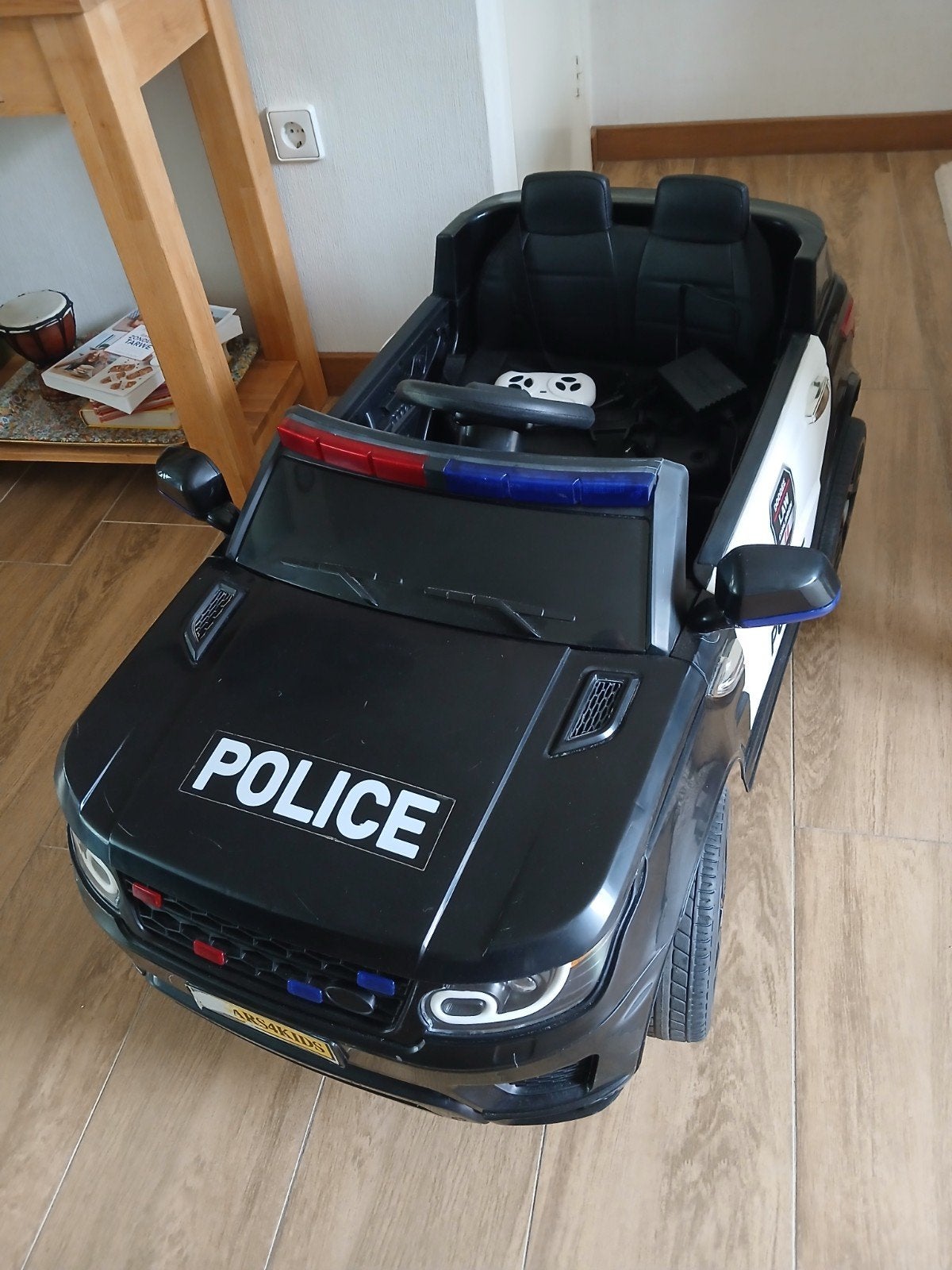 Prachtige politieauto met sirene en afstandsbediening., Ophalen, Zo goed als nieuw