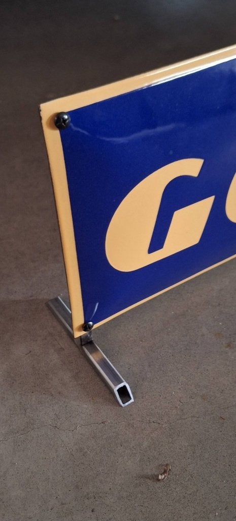 Nieuw emaille reclame bord Goodyear, Good Year banden., Reclamebord, ., Nieuw, Ophalen of Verzenden