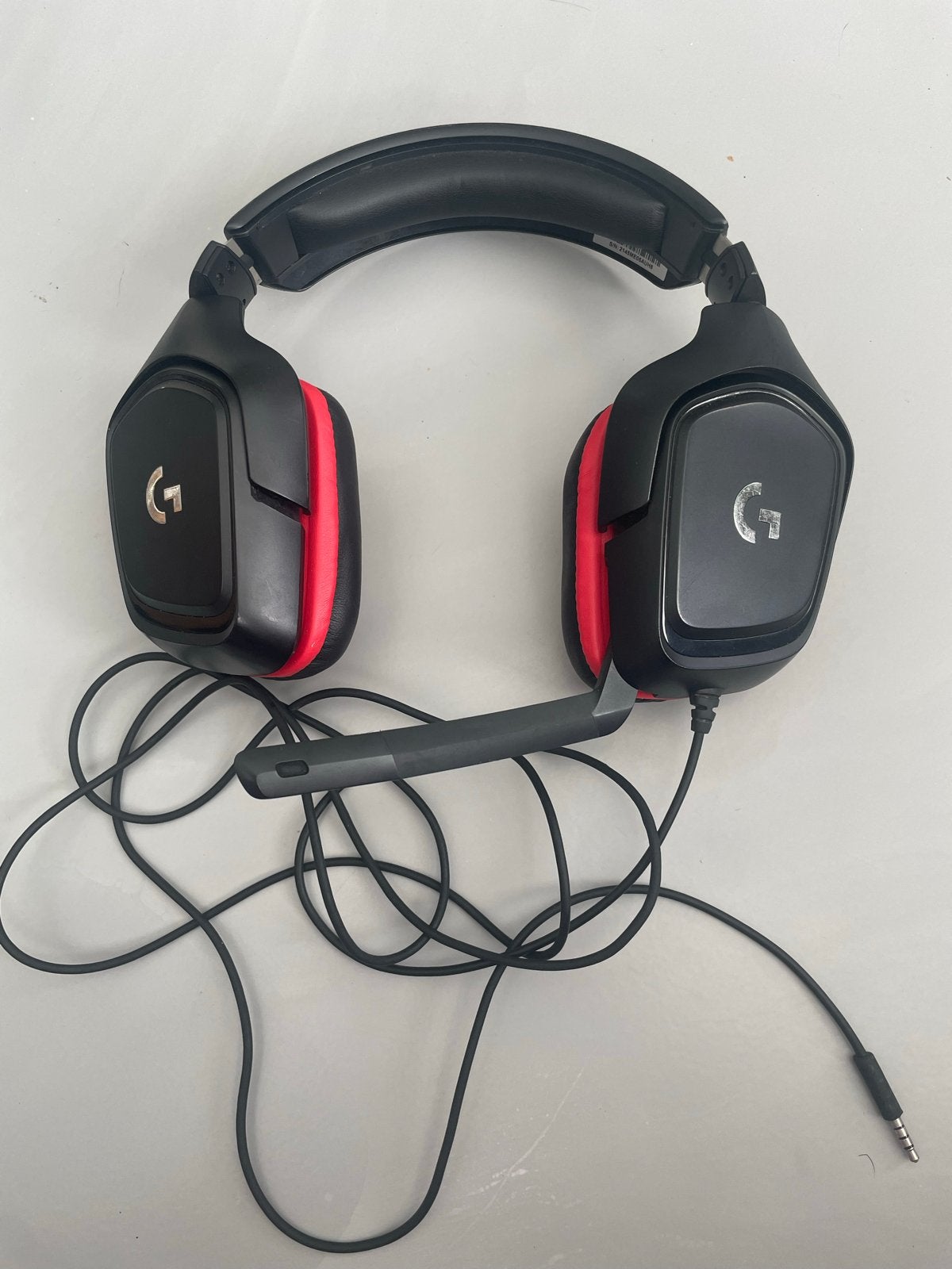 Logitech G332 Bedrade Gaming Headset - Zwart/Rood, Logitech, Ophalen of Verzenden, Microfoon, Zwart